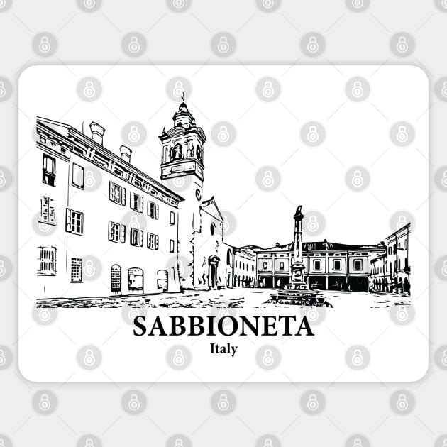 Sabbioneta - Italy Magnet by Lakeric